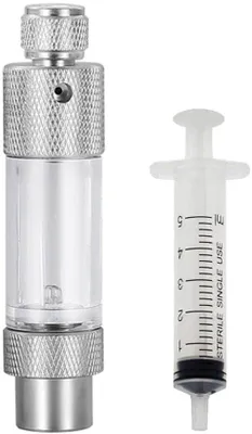Productafbeelding van Koolstofdioxide-regelaar - Aluminiumlegering/Acryl - Terugslagventiel - Wateraanvulling - Eenvoudige installatie - Transparant glas - CO2-meter