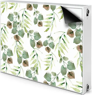 Produktbild von Magnet Heizkörper-Abdeckung Verkleidung Abdeckung Heizkörperabdeckung 90x60 cm  - Herbstblätter