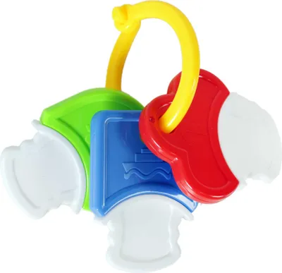 Produktbild von RAPPA Rassel/Spielzeugschlüssel