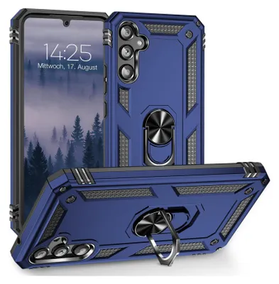 Produktbild von Armor Outdoor Handyhülle für Samsung Galaxy A34 5G Handy Panzer Case Cover Schutzhülle Farbe: Blau