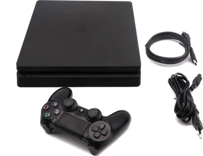 Zdjęcie produktu dla Sony Interactive Entertainment PlayStation 4 Slim 500GB, PlayStation 4, Czarny, 8192 MB, GDDR5, AMD Jaguar, AMD Radeon