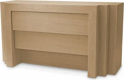 Zdjęcie produktu dla Casa Padrino Luksusowa komoda z 3 szufladami Beżowa 134 cm - Luksusowe meble