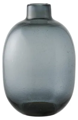 Immagine prodotto di Vaso in vetro nero fumé ø23x35 cm