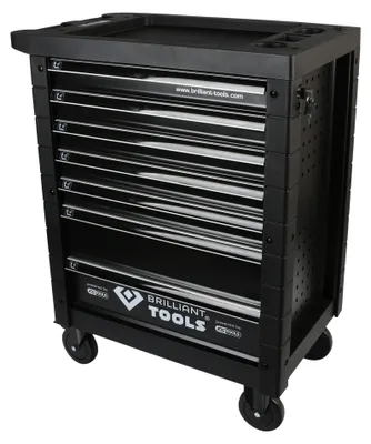 Image de BRILLIANT TOOLS Servante d'atelier avec 7 tiroirs vide - BT152900