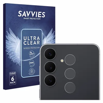 Produktbild von 6x Für Samsung Galaxy S25 FE (NUR Kameraschutz) Schutzfolie Savvies Displayschutz Display Schutz Folie Klar Transparent
