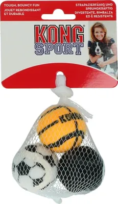 Obrázok produktu pre Kong Dog Hračka Loptičky Sport Balls XS 3ks
