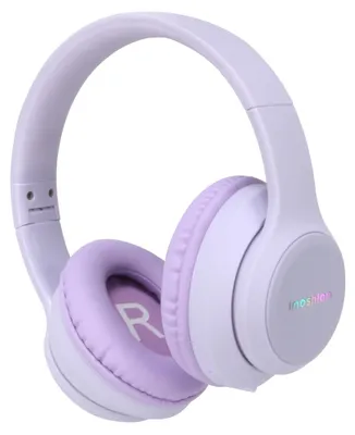 Productafbeelding van imoshion Draadloze Kinderkoptelefoon LED Light - Decibelbegrenzer - Met AUX kabel - Lavender Lilac
