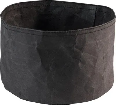 Produktbild von APS 30451 Brottasche, 70 % Naturfaser/30 % Kunstharz, Ø 20 cm, Höhe 13 cm, schwarz