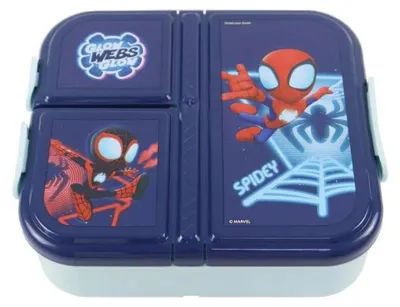 Image de Boîte à sandwich Spiderman Spidey Glow à plusieurs compartiments,