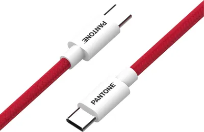 Produktbild von Pantone PT-CTC002-5R1, 1,5 m, USB C, USB C, Rot