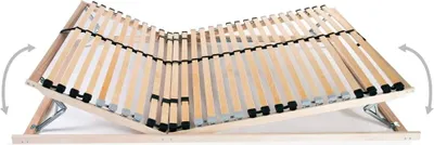Produktbild von vidaXL Lattenrost mit 28 Latten 7 Zonen 100x200 cm