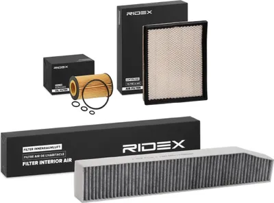 Produktbild von RIDEX Filterset Inspektionspaket Filtersatz für JEEP GRAND CHEROKEE II (WJ, WG)