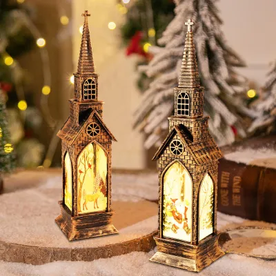 LED-Kerzenlampen-Set, 2 Stück, 22 cm, Weihnachtsdekoration