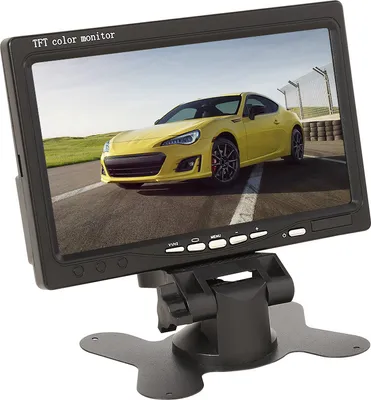 Obrázek produktu pro 7 Inch HD Displej Auta Monitor Usb 2- way Video Input Player Reversing Display AV rozhraní