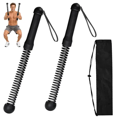 Productafbeelding van Ropeless Battle Ropes, weerstandstraining met veerweerstand voor kracht en vetverbranding