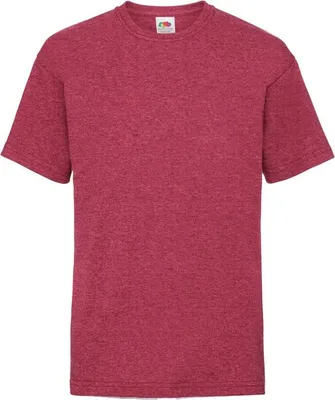 Produktbild von Kinder-T-Shirt, Kurzarm - FOL VALUEWEIGHT T/K - v.h.red - Größe 5/6