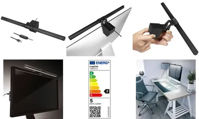Image de Logilink USB-LED-Arbeitslampe, 3 Farbtemperaturen & Dimmer