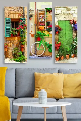 Obrázek produktu pro Wallity, MDF0088- MRV5188, Barevné, Výtisky na plátně, 70 x 50 cm, 100% MDF (tloušťka: 3 mm)