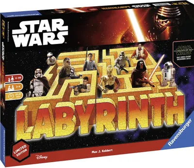 Produktbild von Ravensburger Spiele 26666 Legespiele, Star Wars, Labyrinth