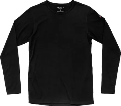 Produktbild von Devold Breeze Merino 150 Shirt Man Black Black S