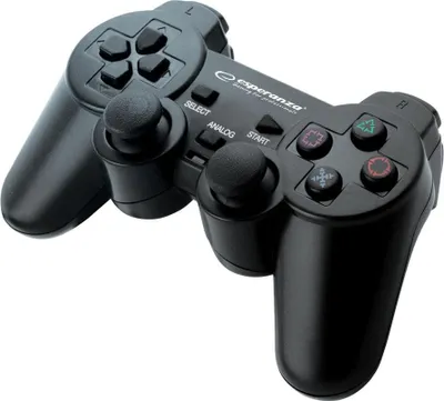 Productafbeelding van Esperanza Gamepad voor PS2/PS3/PC, USB, zwart