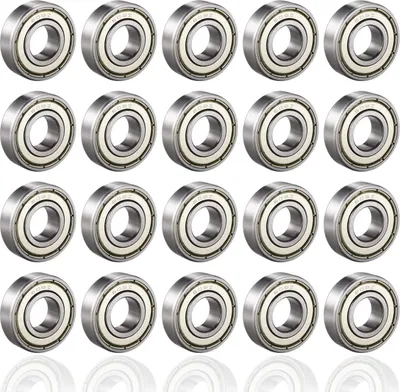 Produktbild von 608ZZ Kugellager, ABEC 7, 20PCS Geschwindigkeitslager Qualitätskugellager für Rollen, Skateboards, Longboards, Waveboards, 8 x 22 x 7 mm