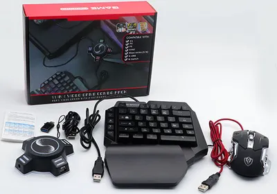 Produktbild von Beloader Tastatur- und Mauskonverter für PS4 Switch PS3 Xboxone Adapterset