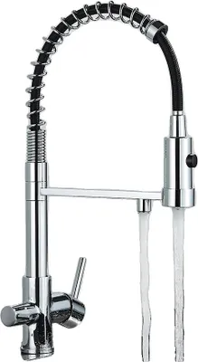 Produktbild von Küchenarmatur, Dualfunktion, Ausziehbare Sprühdüse, Chrom