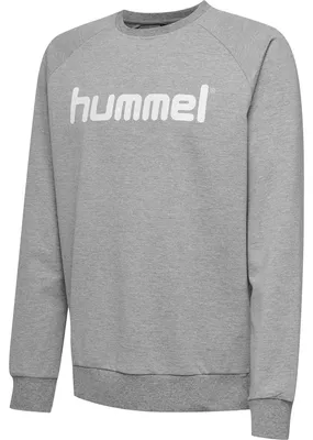 Obrázek produktu pro hummel GO Baumwoll Logo Mikina Kinder grey melange 128