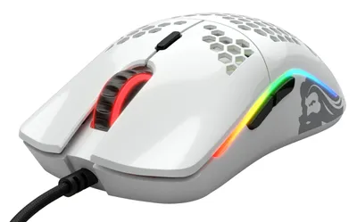 Immagine prodotto di Glorious Gaming Model O-, Per destrimani, Ottico, USB Tipo A, 3200 DPI, Bianco