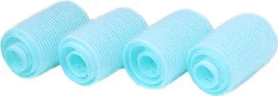 Produktbild von 12 Haftwickler Set Lockenwickler DIY Frisurenhilfe Locken Styling Ø 2 cm - 4 cm Blau