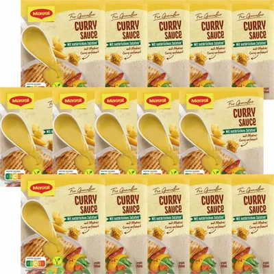 Produktbild von Maggi Für Genießer Curry Sauce (15x250ml Packung) VPE