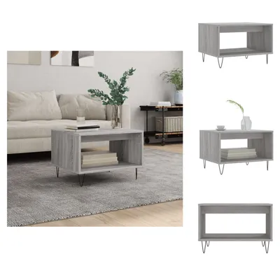 Produktbild von vidaXL Couchtisch Grau Sonoma 60x50x40 cm Holzwerkstoff -  Couchtische