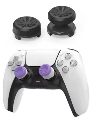Obrázek produktu pro 2x Protiskluzové držáky pro palce, kompatibilní s ovladači PS4 / PS5 / Xbox 360 / Series X/S