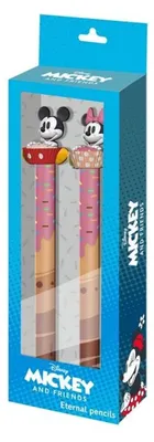 Productafbeelding van Mickey en Minnie potloodset, 2 stuks