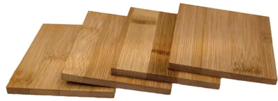Produktbild von hausleben 8er Set Untersetzer Raclettepfännchen | 10x8cm | Natur | Bambus | umweltfreundlich | Küche | Tisch | Deko