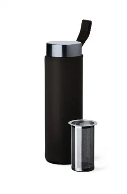 Zdjęcie produktu dla Szklana butelka na wodę z neoprenem SIMAX 500 ml z filtrem Butelka na napoje