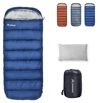 Image de Sac de couchage XXL pour adultes de grande taille et de grande longueur