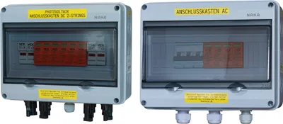 Produktbild von PV ANSCHLUSSKASTEN DC / AC 2-Strings T2 DC2S3P+AC3P4P
