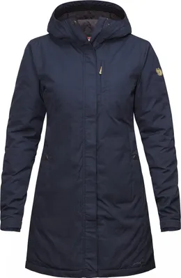 Produktbild von Fjällräven Kiruna, Anorak, Weiblich, Erwachsener, Reißverschluss, Baumwolle, Polyester, Navy