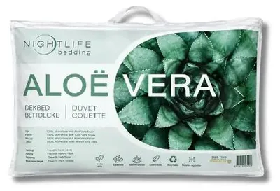 Produktbild von Nightlife Dekbed Aloe Vera ganzjährig 240 x 220 cm, Wärmeklasse 2