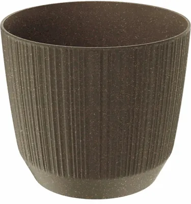 Image de Květináč RYFO ECO WOOD 12,6 cm - barva: káva ECO