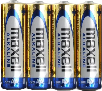 Produktbild von Maxell 790409, Einwegbatterie, AA, Alkali, 1,5 V, 100 Stück(e), Gold