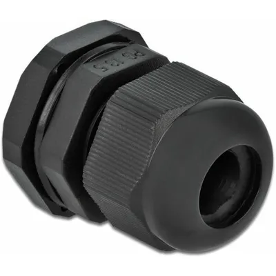 Produktbild von DeLOCK Kabelverschraubung PG13,5 10 Stück schwarz, Schwarz, Kunststoff, 10 Stück(e), PG13.5, 1,2 cm, IP68
