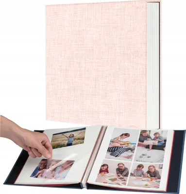 Produktbild von Selbstklebendes Fotoalbum 40 Seiten 28X27 Cm Linen Premium Scrapbook