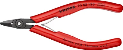 Produktbild von Knipex 75 52 125, Seitenschneider, 1,05 cm, 1,4 cm, 5,5 mm, 0,8 mm, Stahl