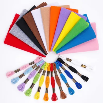 Imagen del producto de Kit de manualidades con fieltro suave para proyectos creativos