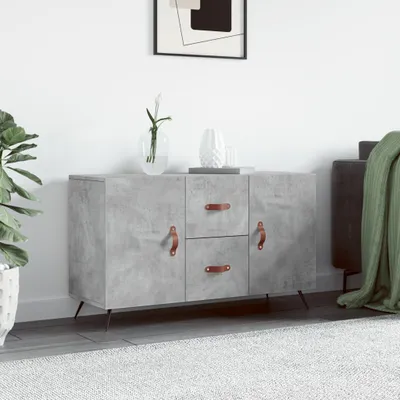 Produktbild von vidaXL Sideboard Betongrau 100x36x60 cm Holzwerkstoff
