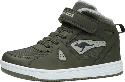 Produktbild von KangaROOS K-CP Kalley II EV High-Top Kinder Uni Sneaker Warmfutter grün , Schuhgröße:33 EU
