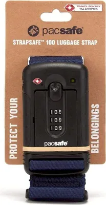 Produktbild von Pacsafe Schlösser und Kabel Strapsafe 100 luggage strap Blue 10460648